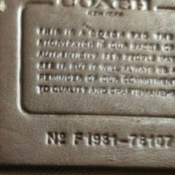 GUC Coach Evie Color Block with Snake Skin Detail Leather Backpack - Picture 10 of 12